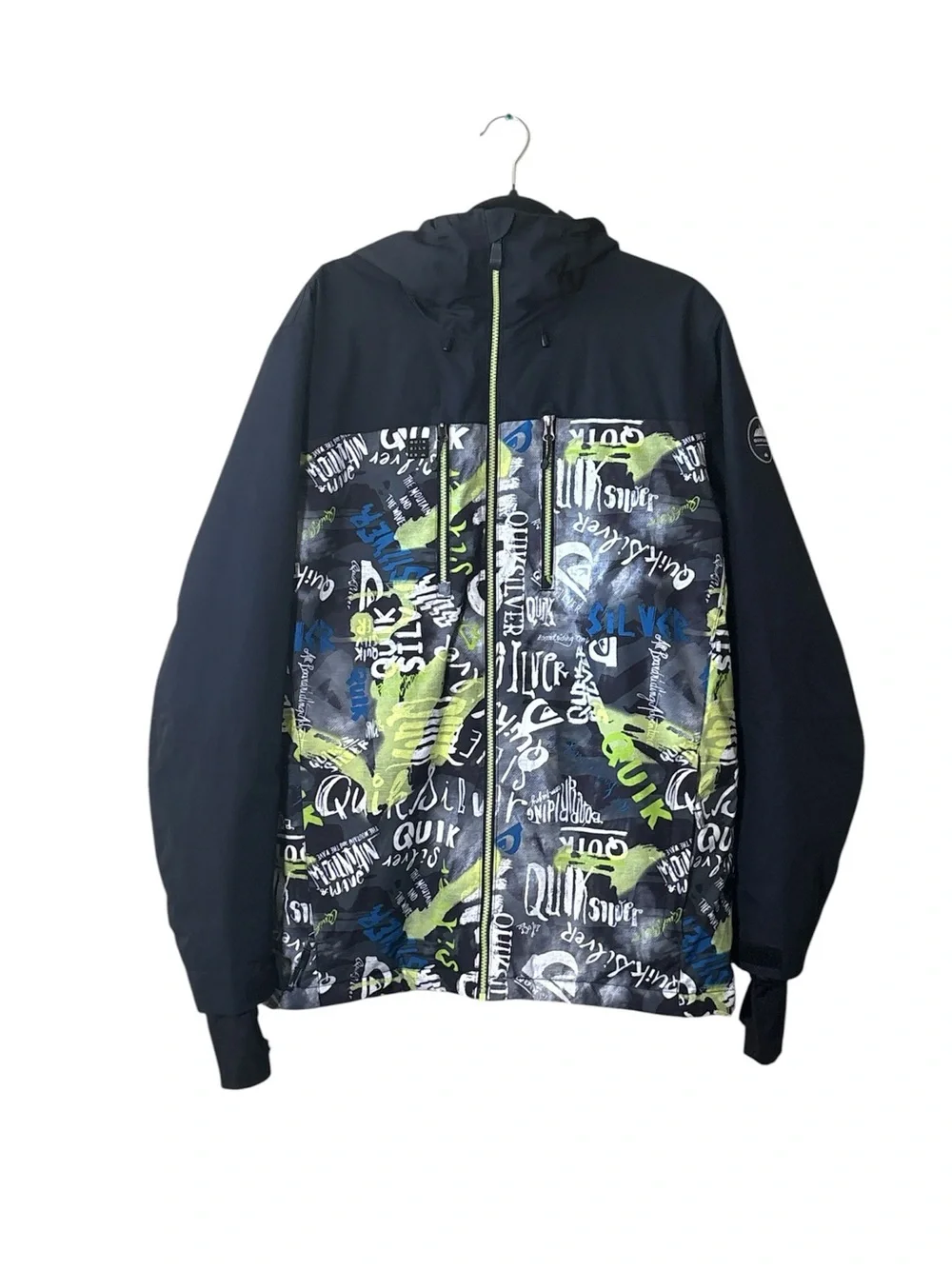 Quiksilver Snowboarding Jacket Men’s Medium,Made in Indonesia